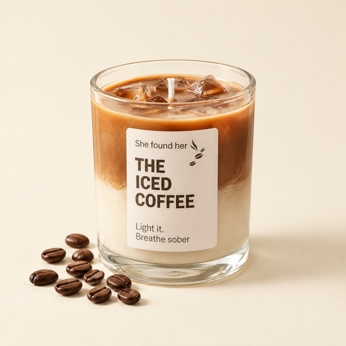 The Iced Coffee soy candle