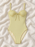 Butter blue heart one piece flat lay