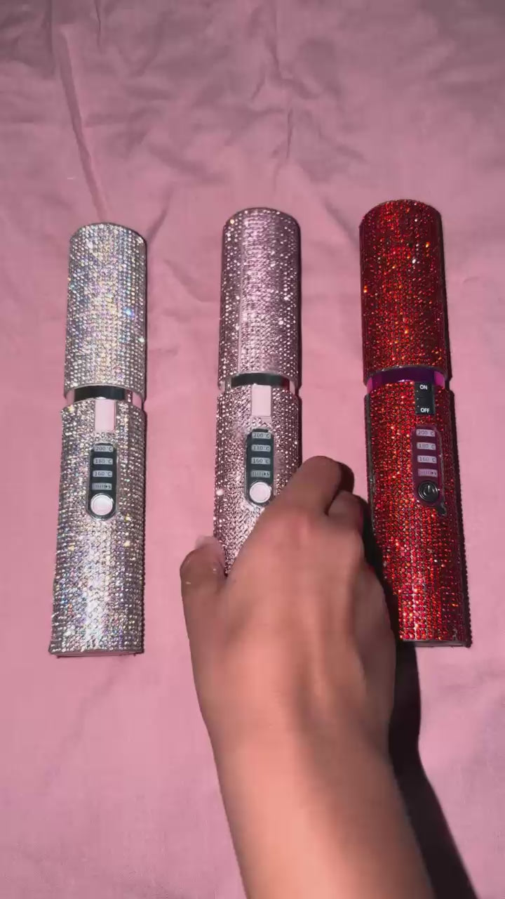 Rhinestone straighteners